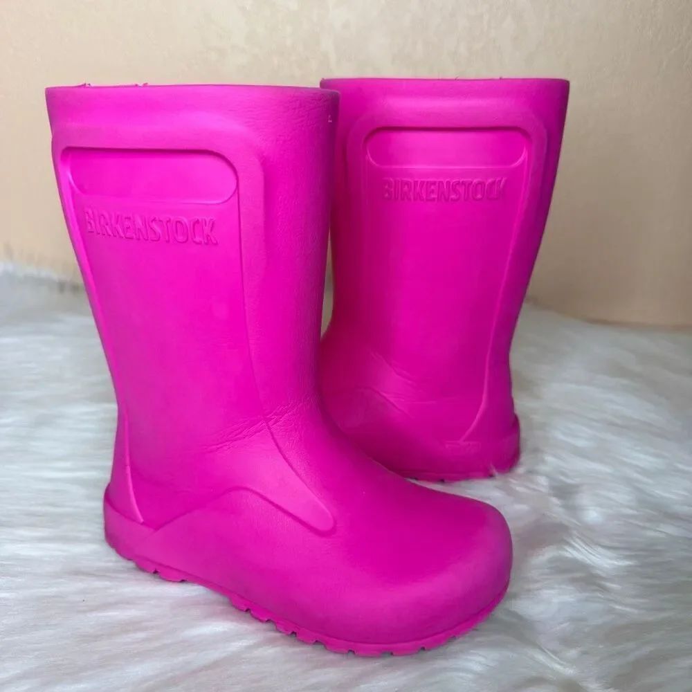 Birkenstock Derry Pink Rain Boots Size 27 US 9-9.5